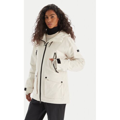 Roxy Skijacke ERJTJ03515 Weiß Slim Fit L female