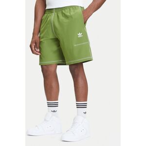adidas Sportshorts Trefoil Essentials KA8540 Grün Loose Fit XL male adidas Sportshorts Trefoil Essentials KA8540 Grün Loose Fit XL male
