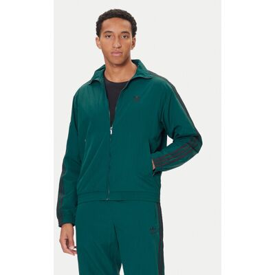 adidas Sweatshirt adicolor Woven Firebird JY1329 Grün Loose Fit M male adidas Sweatshirt adicolor Woven Firebird JY1329 Grün Loose Fit M male