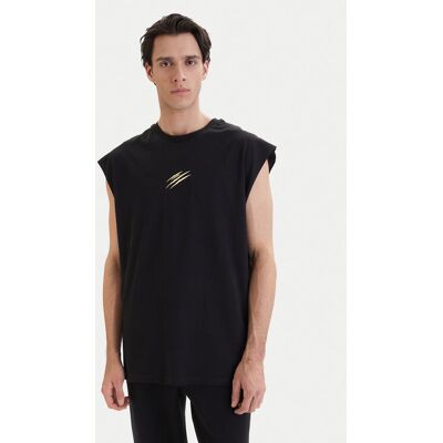 Plein Sport Tank-Top PAEC MRK0104 STE001N Schwarz Regular Fit XXL male Plein Sport Tank-Top PAEC MRK0104 STE001N Schwarz Regular Fit XXL male