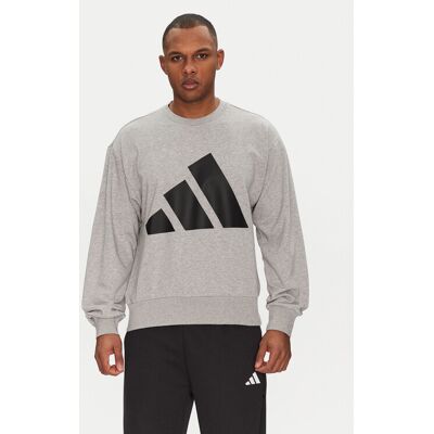 adidas Sweatshirt Essentials Big Logo JE8952 Grau Regular Fit XL male adidas Sweatshirt Essentials Big Logo JE8952 Grau Regular Fit XL male