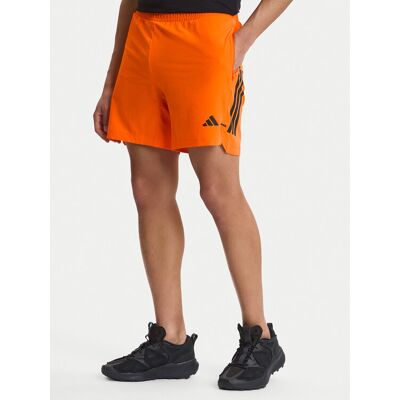 adidas Sportshorts D4T PrimeLift 3 Stripes KA1197 Orange Regular Fit M male adidas Sportshorts D4T PrimeLift 3 Stripes KA1197 Orange Regular Fit M male