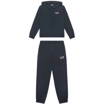 EA7 Emporio Armani Jogginganzug 7B000031 AF10380 UB102 Dunkelblau Regular Fit 8Y male EA7 Emporio Armani Jogginganzug 7B000031 AF10380 UB102 Dunkelblau Regular Fit 8Y male