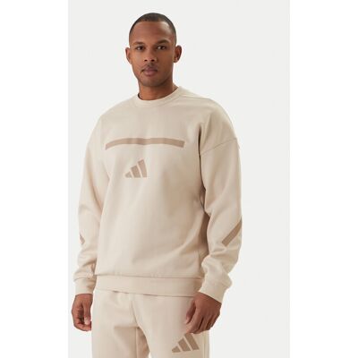 adidas Sweatshirt Z.N.E. KE4705 Beige Loose Fit XL male adidas Sweatshirt Z.N.E. KE4705 Beige Loose Fit XL male