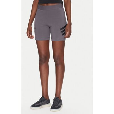 adidas Bikershorts Future Icons 3-Stripes JE0170 Grau Slim Fit XS female adidas Bikershorts Future Icons 3-Stripes JE0170 Grau Slim Fit XS female