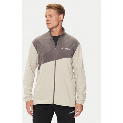 adidas Fleecejacke Terrex Multi IZ3296 Beige Regular Fit XL male adidas Fleecejacke Terrex Multi IZ3296 Beige Regular Fit XL male