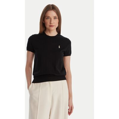 Polo Ralph Lauren T-Shirt 211971872005 Schwarz Slim Fit L female Polo Ralph Lauren T-Shirt 211971872005 Schwarz Slim Fit L female
