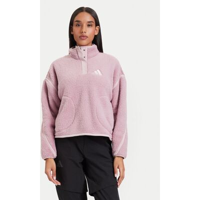 adidas Fleecejacke Terrex Multi High Pile Fleece Pullover KS2335 Rosa Regular Fit M female adidas Fleecejacke Terrex Multi High Pile Fleece Pullover KS2335 Rosa Regular Fit M female