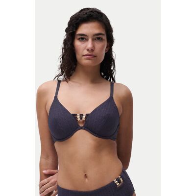 Chantelle Bikini-Oberteil Minuit C1ADMA Dunkelblau 85B female Chantelle Bikini-Oberteil Minuit C1ADMA Dunkelblau 85B female