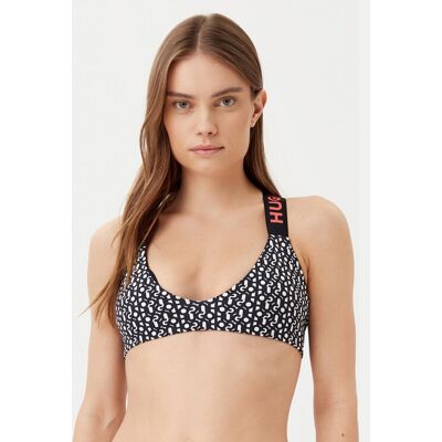 HUGO Bikini-Oberteil Monogram 50534948 Schwarz S female HUGO Bikini-Oberteil Monogram 50534948 Schwarz S female