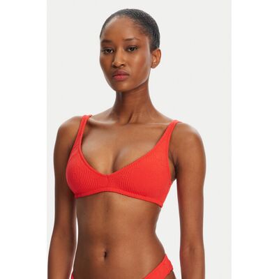 Banana Moon Bikini-Oberteil Pulco Hibiscrun MJO19 Rot S female Banana Moon Bikini-Oberteil Pulco Hibiscrun MJO19 Rot S female