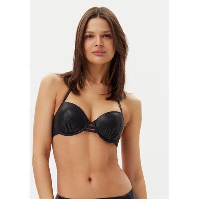 Chantelle Bikini-Oberteil Pulp Metallic C22KN9 Schwarz S female Chantelle Bikini-Oberteil Pulp Metallic C22KN9 Schwarz S female