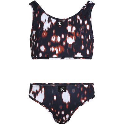 Calvin Klein Swimwear Badeanzug KY0KY00093 Schwarz 12_14 female Calvin Klein Swimwear Badeanzug KY0KY00093 Schwarz 12_14 female