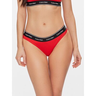 Calvin Klein Swimwear Bikini-Unterteil KW0KW02428 Rot XS female Calvin Klein Swimwear Bikini-Unterteil KW0KW02428 Rot XS female