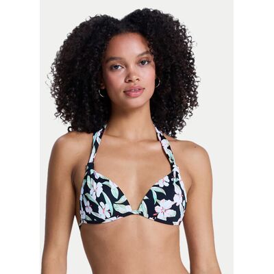 Roxy Bikini-Oberteil Printed Essentials ERJX305701 Schwarz M female Roxy Bikini-Oberteil Printed Essentials ERJX305701 Schwarz M female