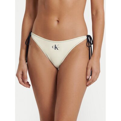 Calvin Klein Swimwear Bikini-Unterteil LV00Q61215 Creme M female Calvin Klein Swimwear Bikini-Unterteil LV00Q61215 Creme M female