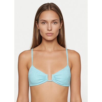 Roxy Bikini-Oberteil Palm Dreams ERJX305668 Hellblau M female Roxy Bikini-Oberteil Palm Dreams ERJX305668 Hellblau M female