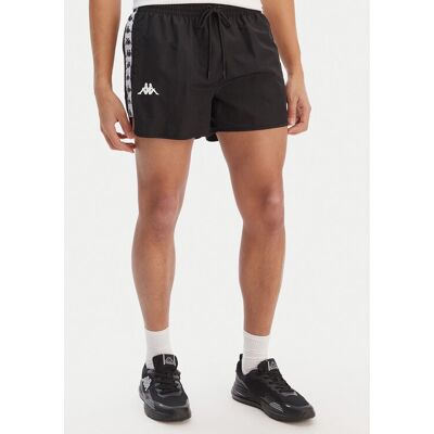 Kappa Badeshorts Banda Cali 304S6G0 Schwarz Regular Fit L male Kappa Badeshorts Banda Cali 304S6G0 Schwarz Regular Fit L male