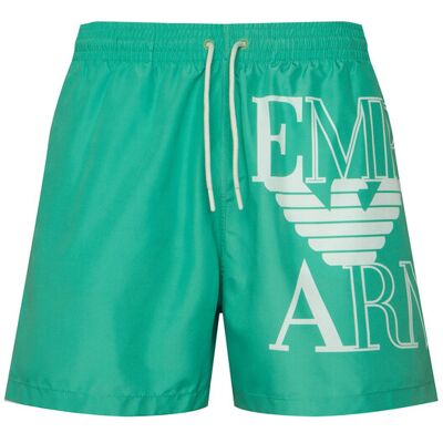 Emporio Armani Badeshorts EM000583 AF20434 U7308 Grün Regular Fit XXL male Emporio Armani Badeshorts EM000583 AF20434 U7308 Grün Regular Fit XXL male