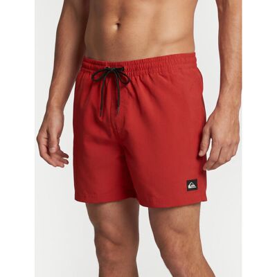 Quiksilver Badeshorts Everyday Solid Volley 15 EQYJV04120 Rot Regular Fit M male Quiksilver Badeshorts Everyday Solid Volley 15 EQYJV04120 Rot Regular Fit M male