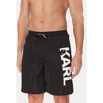 KARL LAGERFELD Badeshorts A1M46009 Schwarz Regular Fit M male KARL LAGERFELD Badeshorts A1M46009 Schwarz Regular Fit M male