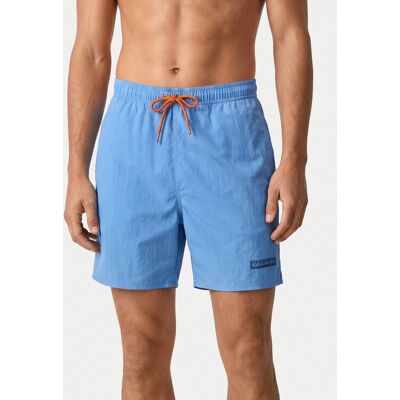 Napapijri Badeshorts V-Box Logo 1 NP0A4HAX Blau Regular Fit S male Napapijri Badeshorts V-Box Logo 1 NP0A4HAX Blau Regular Fit S male