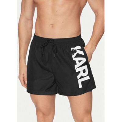 KARL LAGERFELD Badeshorts A1M46013 Schwarz Regular Fit XS male KARL LAGERFELD Badeshorts A1M46013 Schwarz Regular Fit XS male
