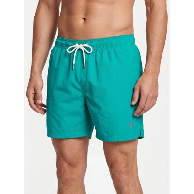 Gant Badeshorts 920026000 Türkisfarben Regular Fit S male Gant Badeshorts 920026000 Türkisfarben Regular Fit S male