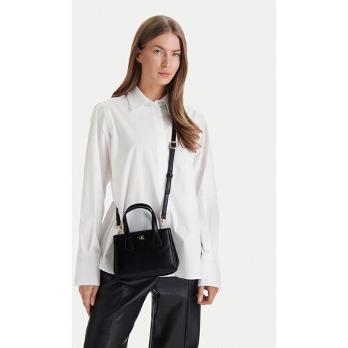 Calvin Klein Handtasche Ck Mini Tote Crossbody LV04F3520G Schwarz OS female