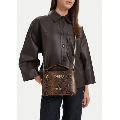 Nine West Handtasche EO-CITY GRACE-LDA9420 SNAKE Braun NOSIZE female Nine West Handtasche EO-CITY GRACE-LDA9420 SNAKE Braun NOSIZE female