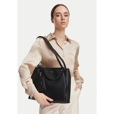 Guess Handtasche Lorella HWBG23 06230 Schwarz NOSIZE female Guess Handtasche Lorella HWBG23 06230 Schwarz NOSIZE female