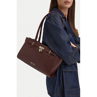 Nine West Handtasche EO-GOLDEN FRAME-LDA9424 Braun NOSIZE female Nine West Handtasche EO-GOLDEN FRAME-LDA9424 Braun NOSIZE female