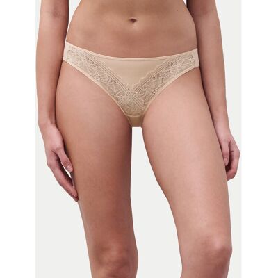 Chantelle Klassischer Damenslip Floral Touch C94230 Beige 42 female Chantelle Klassischer Damenslip Floral Touch C94230 Beige 42 female