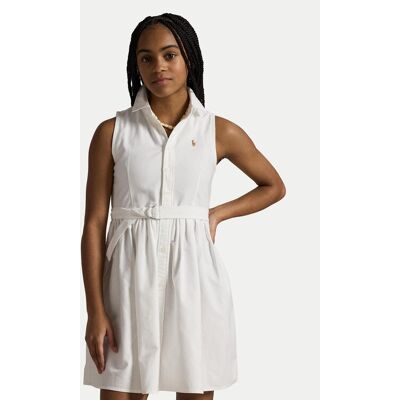 Polo Ralph Lauren Hemdkleid 313934188001 Weiß Regular Fit 12Y female Polo Ralph Lauren Hemdkleid 313934188001 Weiß Regular Fit 12Y female
