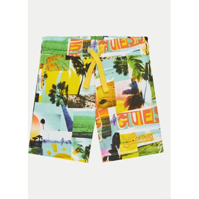 Guess Stoffshorts N5GD13 KA6R4 Bunt Regular Fit 4 male Guess Stoffshorts N5GD13 KA6R4 Bunt Regular Fit 4 male