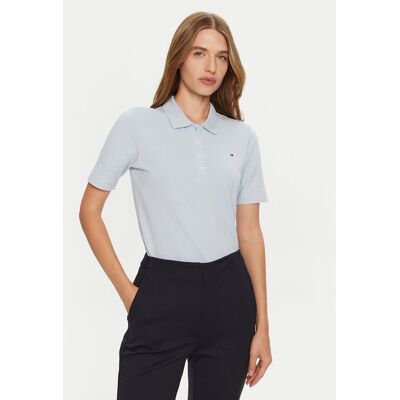 Tommy Hilfiger Poloshirt 1985 WW0WW43224 Himmelblau Regular Fit S female Tommy Hilfiger Poloshirt 1985 WW0WW43224 Himmelblau Regular Fit S female