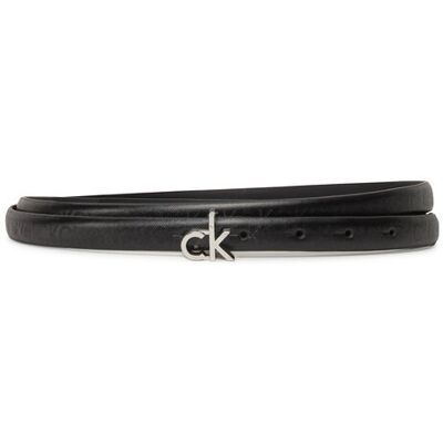 Calvin Klein Damengürtel Ck Buckle Skinny Belt 1.5_Mono K60K612933 Schwarz 120 female Calvin Klein Damengürtel Ck Buckle Skinny Belt 1.5_Mono K60K612933 Schwarz 120 female