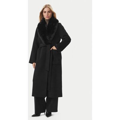Tommy Hilfiger Wollmantel Belted WW0WW51105 Schwarz Regular Fit 44 female Tommy Hilfiger Wollmantel Belted WW0WW51105 Schwarz Regular Fit 44 female