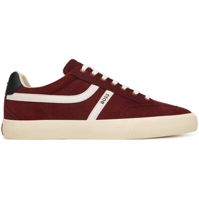 BOSS Sneakers aus Stoff Aiden 50568469 Dunkelrot 45 male BOSS Sneakers aus Stoff Aiden 50568469 Dunkelrot 45 male