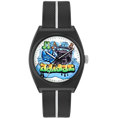 adidas Uhr Project Two AOST25041 Schwarz NOSIZE unisex adidas Uhr Project Two AOST25041 Schwarz NOSIZE unisex