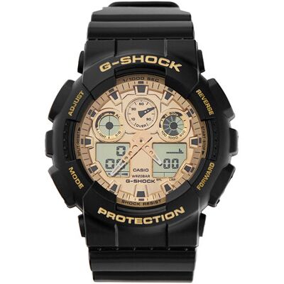 G-Shock Uhr GA-100GGB-1A9ER Schwarz NOSIZE male G-Shock Uhr GA-100GGB-1A9ER Schwarz NOSIZE male