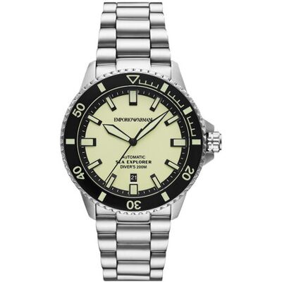 Emporio Armani Uhr Sea Explorer AR60083 Silberfarben NOSIZE male Emporio Armani Uhr Sea Explorer AR60083 Silberfarben NOSIZE male