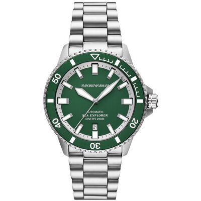 Emporio Armani Uhr Sea Explorer AR60088 Silberfarben NOSIZE male Emporio Armani Uhr Sea Explorer AR60088 Silberfarben NOSIZE male