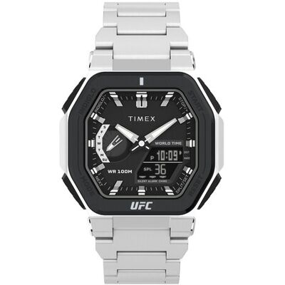 Timex Uhr UFC Colossus TW2V84600 Silberfarben NOSIZE male Timex Uhr UFC Colossus TW2V84600 Silberfarben NOSIZE male