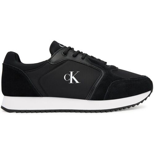Calvin Klein Jeans Sneakers Runner Laceup Sock Mg Nylon Mix YW0YW01644 Schwarz 36 male