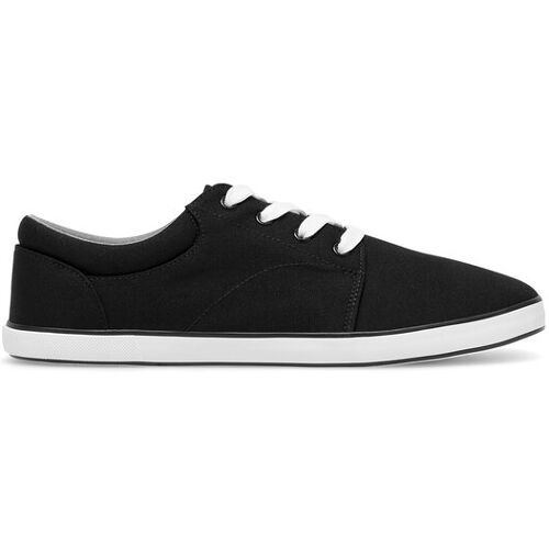 Lanetti Sneakers aus Stoff MS20347-11 Schwarz 44 male