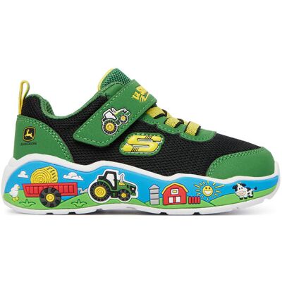 Skechers Sneakers John Deere: Play Scene - Barn-Squad Buddies 407065N/GNBK Grün 21 male Skechers Sneakers John Deere: Play Scene - Barn-Squad Buddies 407065N/GNBK Grün 21 male