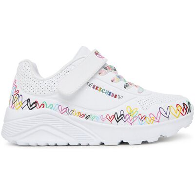 Skechers Sneakers Uno Lite 314091L WMLT Weiß 34 female Skechers Sneakers Uno Lite 314091L WMLT Weiß 34 female
