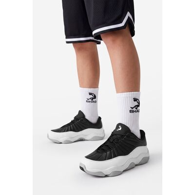 SHAQ Basketballschuhe EO-NET LOW AQ95089B-BW Schwarz 36 male SHAQ Basketballschuhe EO-NET LOW AQ95089B-BW Schwarz 36 male