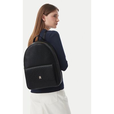 Tommy Hilfiger Rucksack Th Icon Backpack Mono AW0AW19284 Schwarz NOSIZE female Tommy Hilfiger Rucksack Th Icon Backpack Mono AW0AW19284 Schwarz NOSIZE female